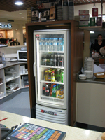 Cafe fridge