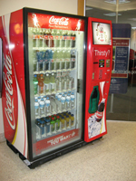 Coke fridge